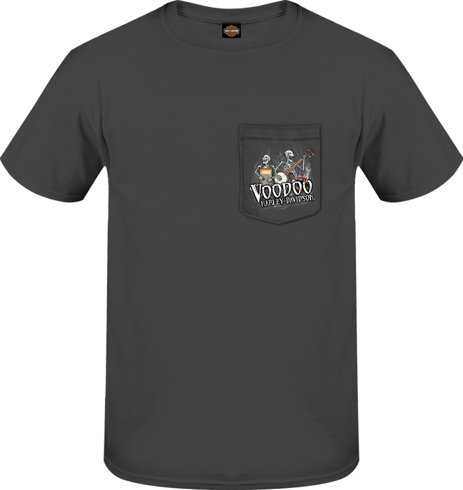 Cajun Band Men's Short Sleeve T-Shirt w/ Pocket
