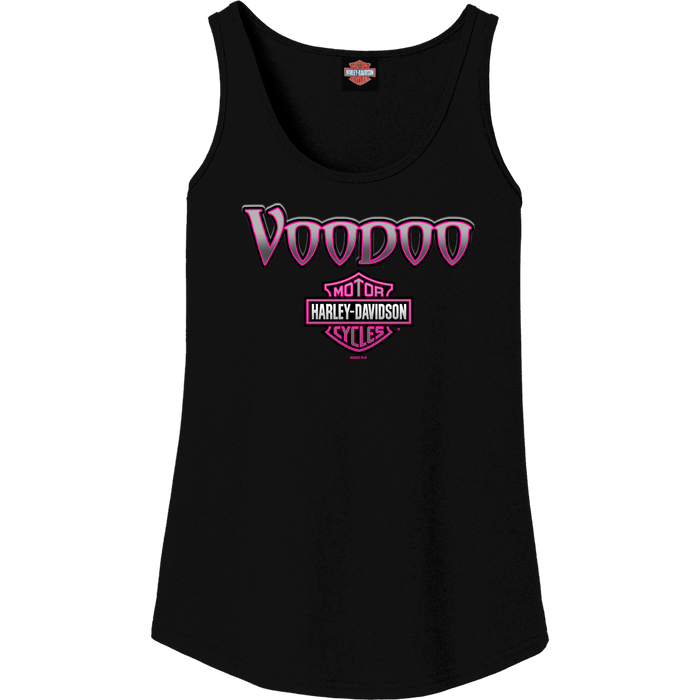 Voodoo Harley-Davidson Deluxe Skull Women's Tank Top