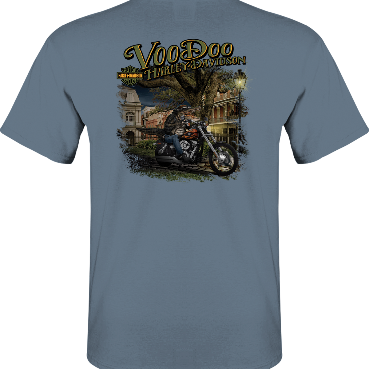 Gator to Ride Men's Short Sleeve T-Shirt — Voodoo Harley-Davidson
