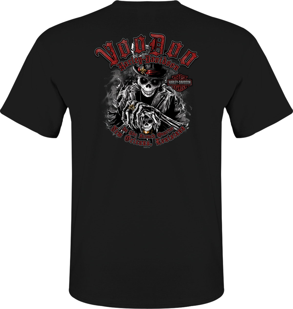 The Legend Men's Short Sleeve T-Shirt — Voodoo Harley-Davidson